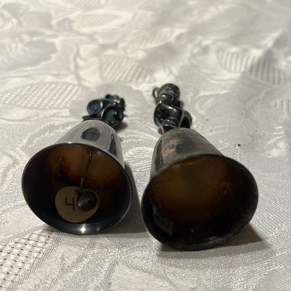 New England Collectors Society Drummer Boy & Ribbons &bells Silver plated bells - Picture 5 of 9